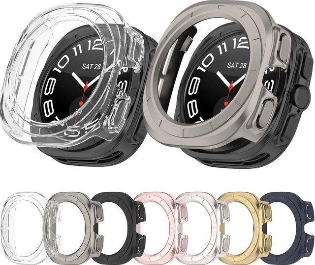 Samsung Uhrenabdeckung Galaxy Watch Ultra Watch 7 Ultra 47 mm, Matte Hülle - Bild 1
