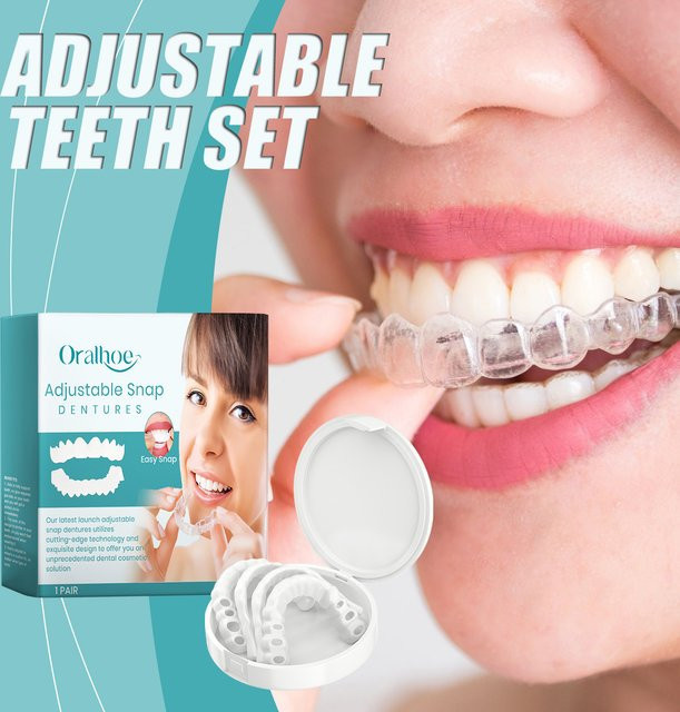 Oralhoe Bleaching Silikon Prothese Set, 1 Paar - Bild 1
