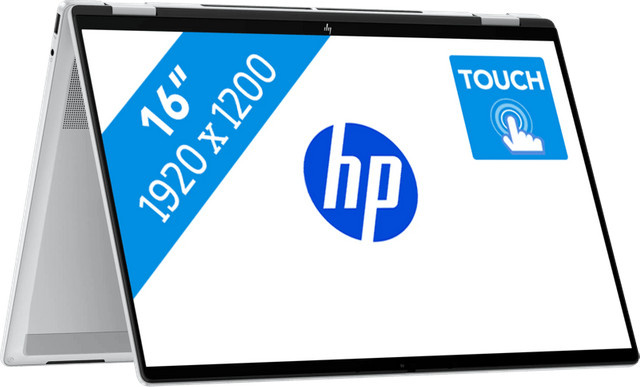 HP OmniBook X Flip 16-as0071ng Convertible Laptop in Silber mit 16 Zoll Display, Intel Core Ultra 7, 16GB RAM und 512GB SSD - Bild 1