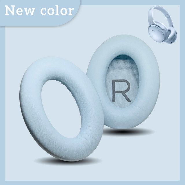 Ersatz-Ohrpolster für Bose New QuietComfort, QC45, QC35, QC35ii, QC25, QC15, QC2, AE2, AE2i als Ohrmuschel-Abdeckung in Himmelblau - Bild 1