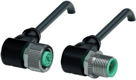 Pepperl+Fuchs Sensor-Aktor-Steckverbinder 240777-100008 konfektioniert, 4-polig, schwarz, Länge: 5 m - Bild 1