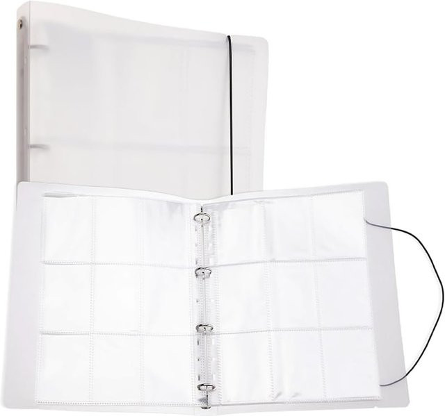 Bandai Kartenbinderhüllen mit 9 Taschen in Transparent für YuGiOh MTG TCG und Sammelkarten - Bild 1