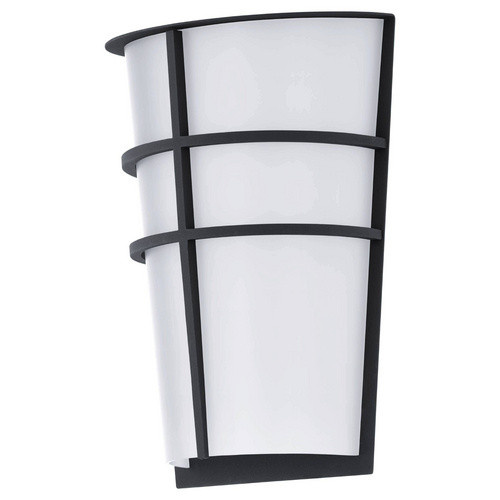 Eglo LED-Außenwandleuchte Breganzo in Schwarz, H x B: 25 x 18 cm - Bild 3
