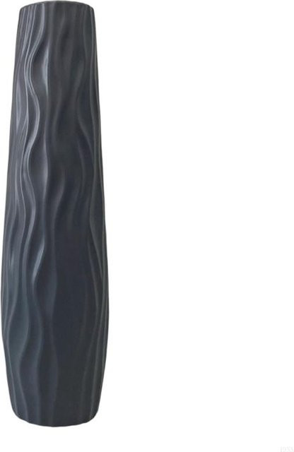 Vinde Home Dekorative Stehvase in Keramik-Optik für moderne Wohnungsdekoration, Höhe: 58 cm - Bild 1