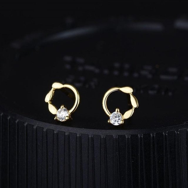 Lucky Star Jewelry Ohrstecker 925 Silber, Zirkonia, Damen - Bild 1