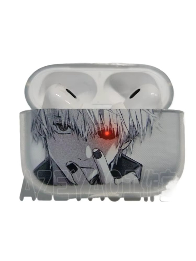 Stoßfeste transparente Schutzhülle im Anime-Design für Apple AirPods 4, AirPods 4 Pro und AirPods Pro 2 - Bild 2