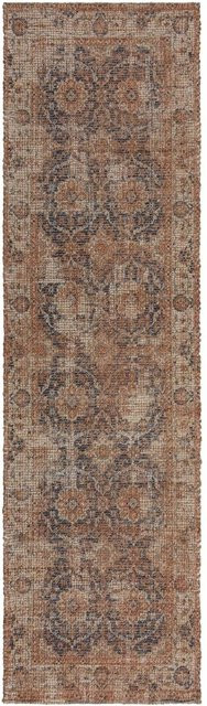 Jute-Läufer Kadima Design Orient-Druck Rot-Blau B: 60 cm, L: 230 cm - Bild 1