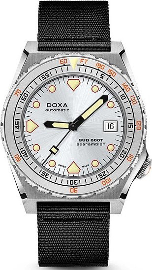 Doxa Armbanduhr SUB600T Searambler, Automatik, Edelstahl, 40 mm, Unisex - Bild 1
