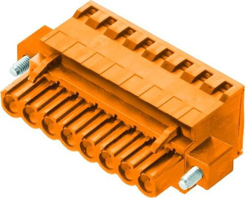 Weidmüller Buchsengehäuse-Kabel BL/SL in Orange mit 8 Polen und 5,08 mm Rastermaß, 36 Stück - Bild 1