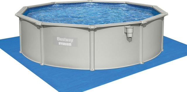 Schwimmbad mit Stahlwand Durchmesser: 460 cm - Bild 1