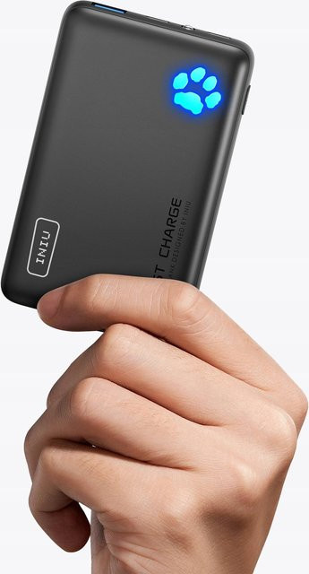 Iniu Powerbank P41-E1 mit 10000 mAh und USB-C in Schwarz - Bild 1