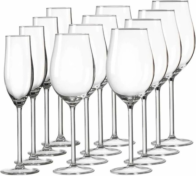 Ritzenhoff Bolero Wein- und Sektgläser Set, 12-teilig, transparent - Bild 1