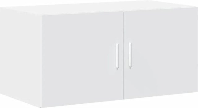 vidaXL Wandschrank Weiß aus Holzwerkstoff B: 80 cm, T: 42,5 cm, H: 40 cm - Bild 1