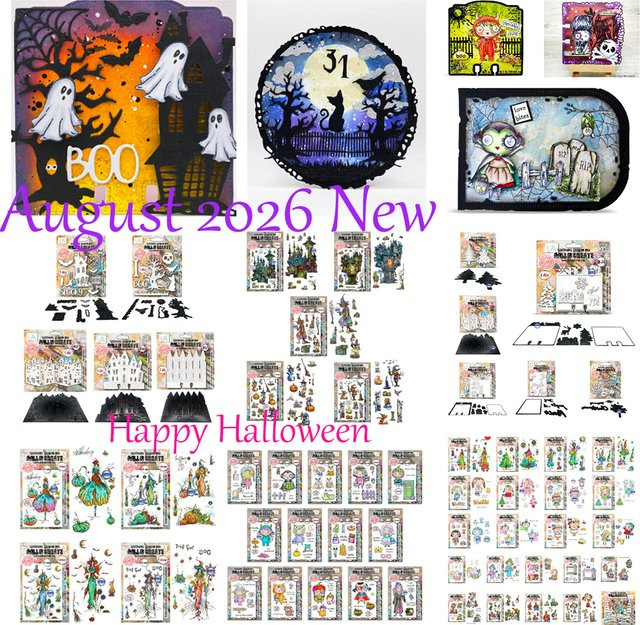 AALL& CREATE Halloween Kürbis-Prinzessin Metall-Stanzform für Scrapbook und Grußkarten in Multicolour - Bild 1