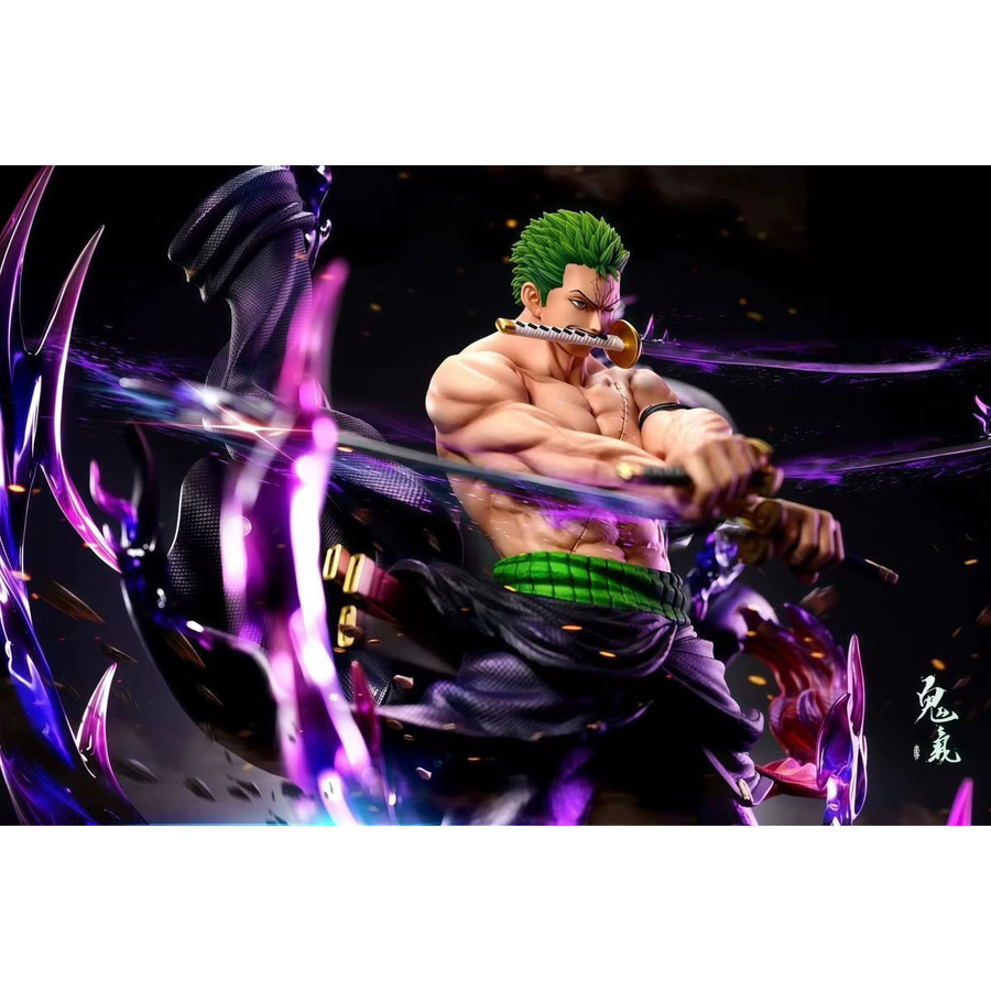 Bandai One Piece Roronoa Zoro Haki Burst Demon Spirit, Anime-Figur - Bild 2