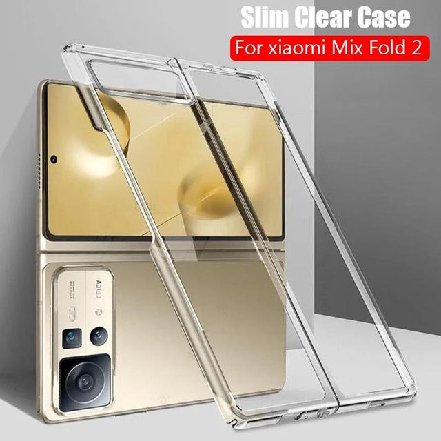 Xiaomi Mix Fold 2 5G Schutzhülle aus transparentem PC Material, schlanke und stoßfeste Handyhülle - Bild 1