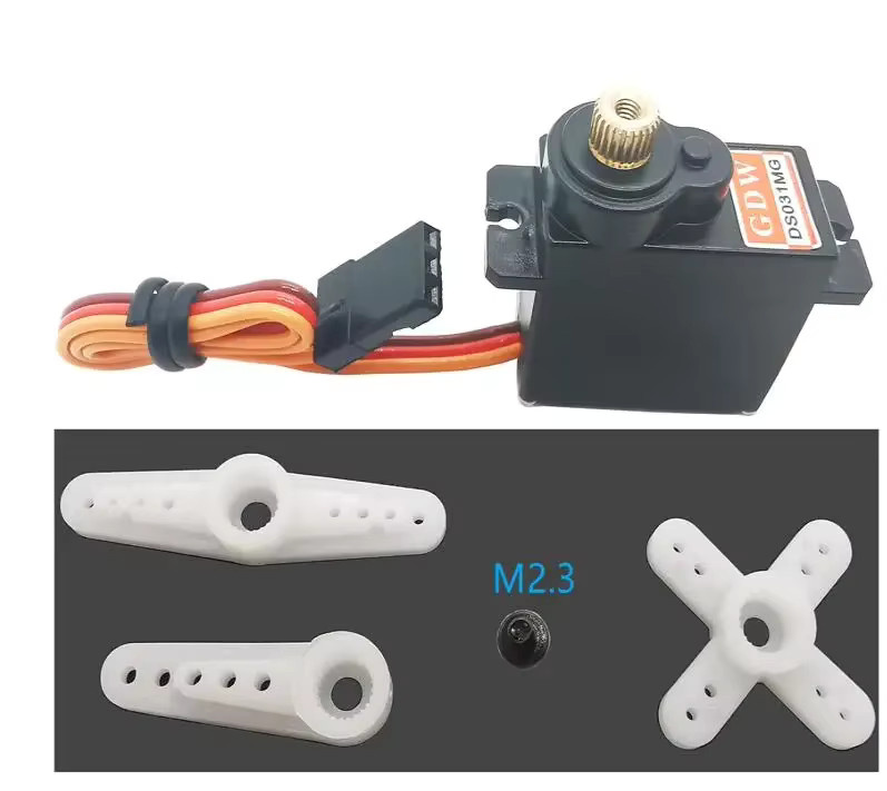 GDW Micro Mini Digital Servo, High Speed, Metal Gear - Bild 3