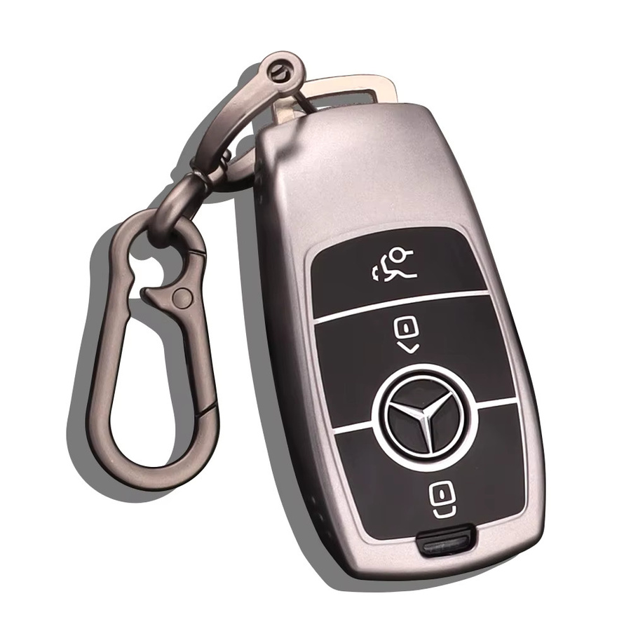 Kuvi TPU Schlüsselhülle für Mercedes Benz A C E S G Klasse GLC CLE CLA W177 W205 W213 W222 X167 AMG Schlüsselbund Zubehör - Bild 5