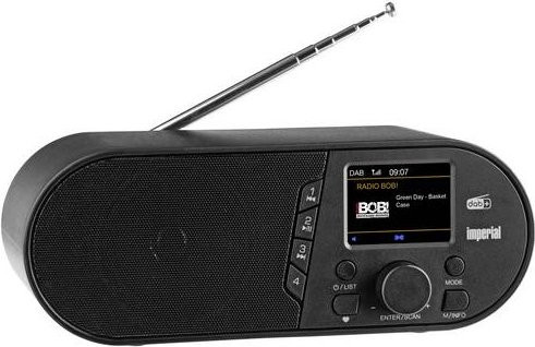 Imperial DABMAN d105 Internet Digital Radio mit DAB+, FM und Bluetooth in Schwarz - Bild 1