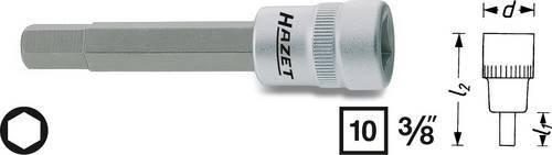 Hazet Steckschlüsseleinsatz 8801 3/8 Zoll 6-kant SW 5mm Länge: 60mm - Bild 1