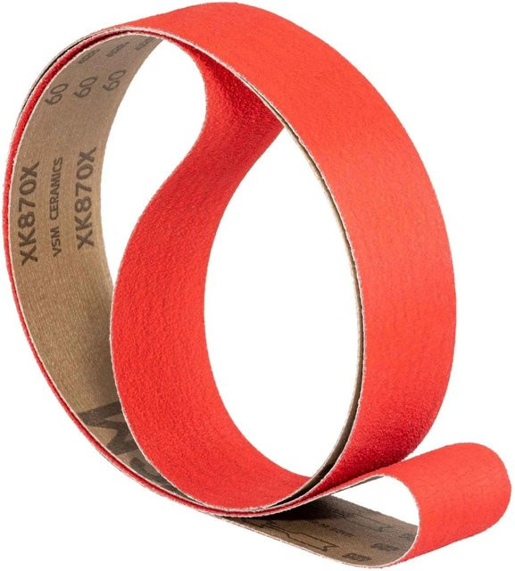VSM Gewebe Schleifband Korn 180, 3 Stück, Breite: 50 mm, Länge: 2000 mm - Bild 1