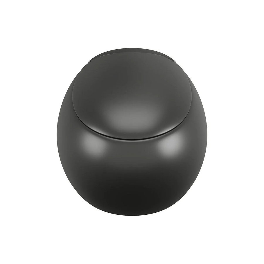 Huro Hänge-WC aus Keramik in Schwarz, Breite: 40 cm - Bild 2