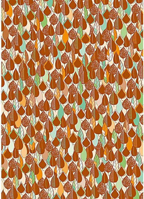 Rico Design Paper Patch Papier Blätter, Mehrfarbig, B: 30 cm, H: 42 cm - Bild 1