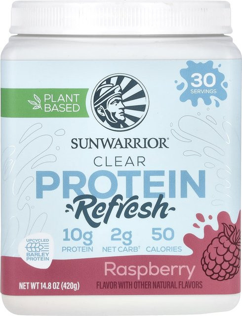 Sunwarrior, Getränkepulver, Himbeere, 420 g - Bild 1