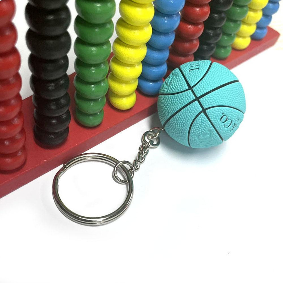 Bai Fen Bai Toys Basketball-Modell Schlüsselanhänger blau - Bild 2