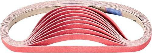 PFERD CO-COOL Keramikkorn Schleifband für Edelstahl, Körnung 120, B: 13 mm, L: 457 mm, 100 Stück - Bild 1