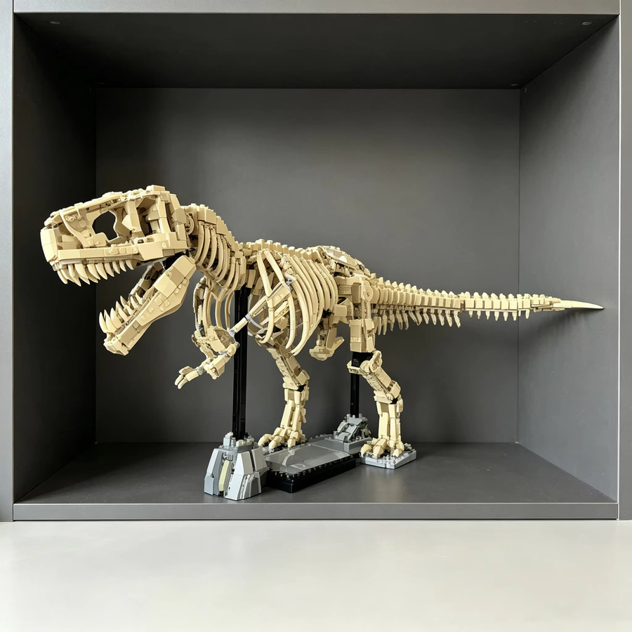 Hot Toys Dinosaurier-Welt-Modell Triceratops & Tyrannosaurus, Bausteine, 3.145 Teile, ab 14 Jahren - Bild 4