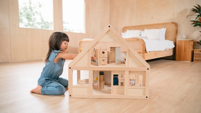 Plantoys Mein erstes Puppenhaus, ab 3 Jahre - Bild 1
