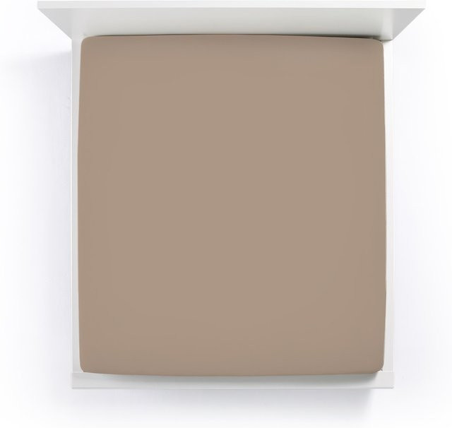 Formesse Spannbettlaken Bella Donna Jersey in Beige - Bild 1