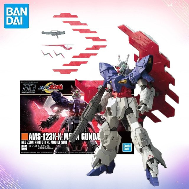 Bandai Gundam HGUC 1/144 AMS-123X-X Moon, Modellbausatz, Actionfiguren - Bild 1