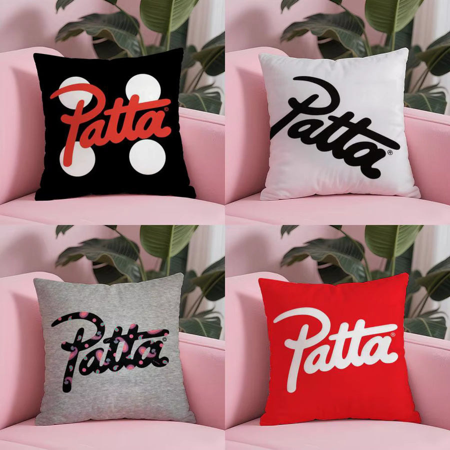 P-Patta Kissenbezug aus Kurzplüsch in Schwarz, quadratisch, B/T/H: 30 x 30 x 30 cm - Bild 3