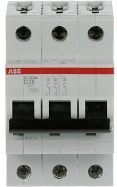 ABB S203M-D25 Leitungsschutzschalter 25A 400V 2CDS273001R0251 - Bild 1