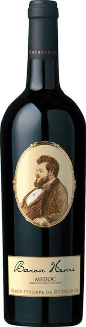 Baron Henri Rotwein Médoc, Cabernet Sauvignon, 2018, trocken, 0,75 l - Bild 1