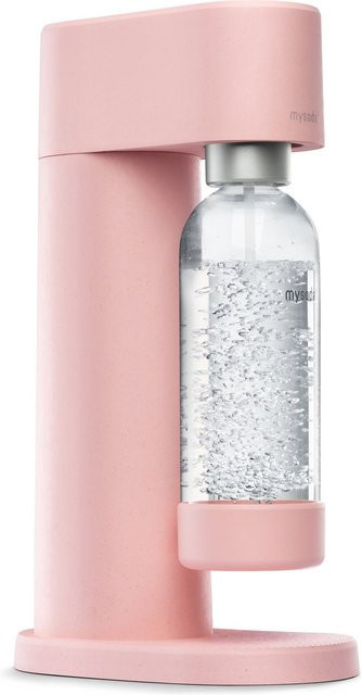 Mysoda Woody Trinkwasser-Sprudler in Pink - Bild 1