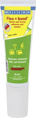 Weicon Flex + Bond Klebe- und Dichtmasse aus MS-Polymer in Weiß, 85 ml - Bild 1