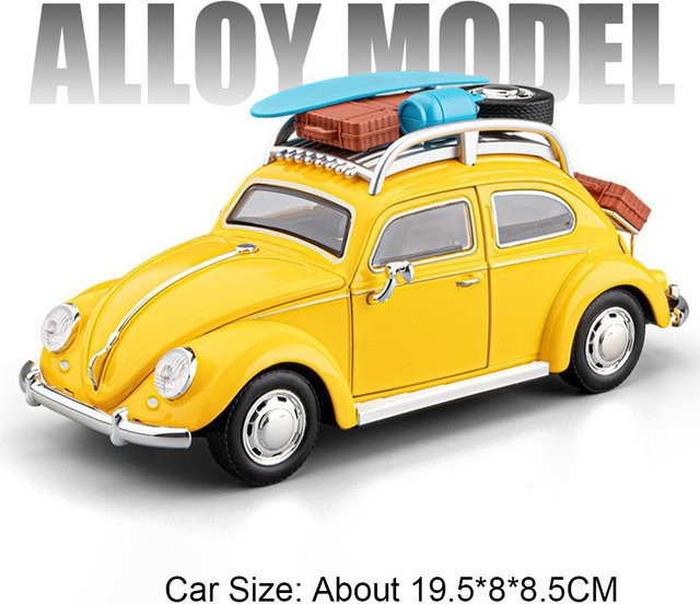 Linyi toy car Käfer Lada Niva Diecast Modell, 1:24, Metall, mit Licht und Sound, ab 14 Jahren - Bild 1
