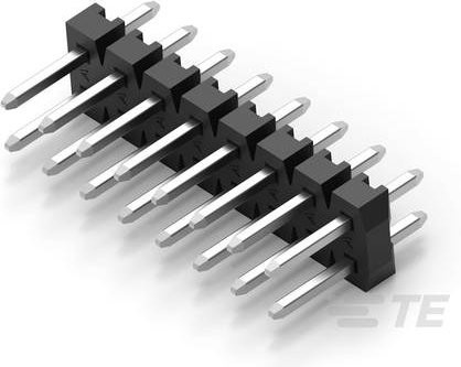 TE Connectivity Buchsengehäuse-Platine 1-2842138-0 in Schwarz - Bild 1