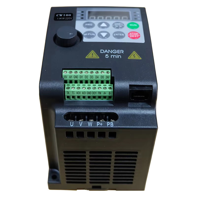 LANDRIVE VFC-Frequenzumrichter zur Motordrehzahlsteuerung, 220V, 0,75 kW bis 3,7 kW (1 PS bis 5 PS) - Bild 5