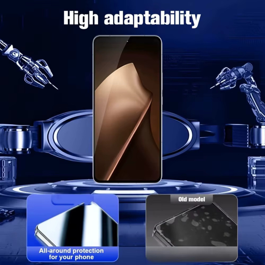4er-Pack Displayschutzfolie aus gehärtetem Glas für Xiaomi 15T 14T 13T 12T 11T Pro und weitere Modelle, transparent - Bild 3