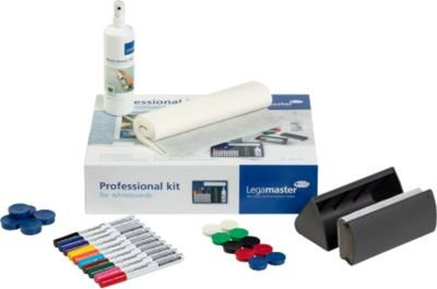 Legamaster Whiteboard Professional Kit 27-teiliges Zubehörset mit Markern, Reiniger und Magneten - Bild 3