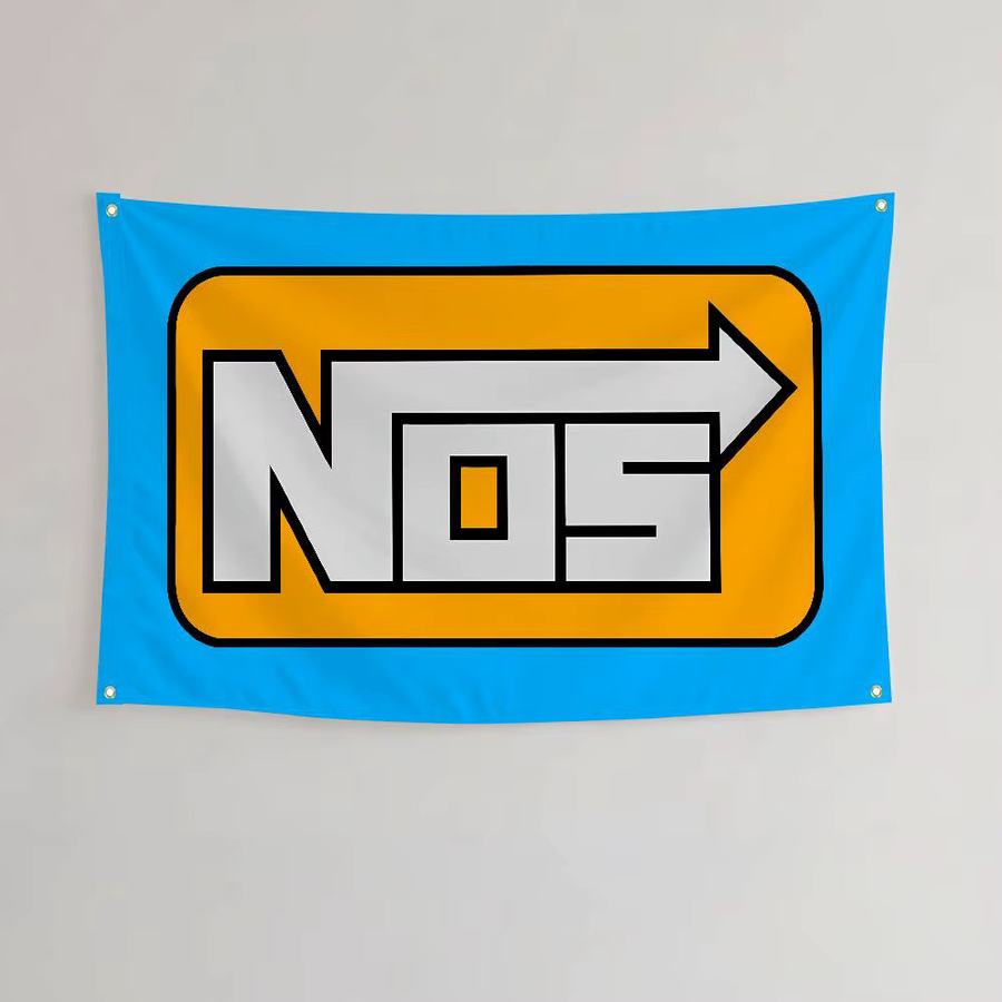52TOYS N-NOS Flaggenbanner Wandteppich in Multicolour für Garage und Schlafzimmer - Bild 5