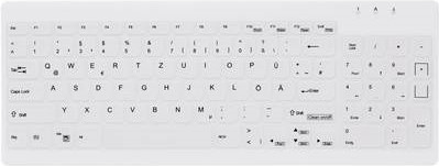 Cherry Active Key Medical Tastatur AK-C7012F-U1 USB QWERTZ Weiß - Bild 1