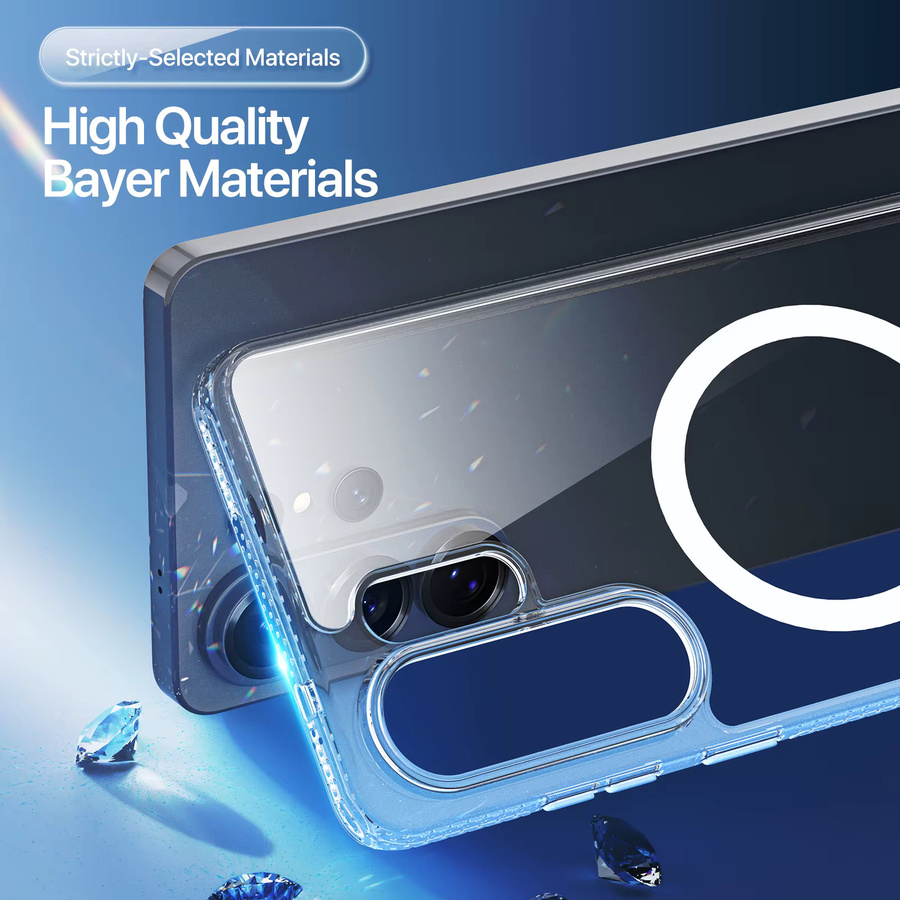 DUX DUCIS Magnetische Transparente Handyhülle für Samsung Galaxy S26 Ultra, S26 Plus, S25 Ultra und S25 Edge mit sturzsicherem TPU-Rahmen - Bild 5