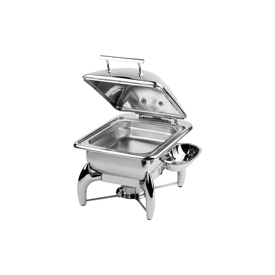 APS Chafing Dish GN 2/3 GLOBE mit Glasdeckel, B/T/H: 44 x 41 x 34 cm - Bild 1