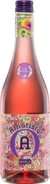 Anecoop Bodegas Amatista Moscato Rosado Frizzante Valencia DO Schaumwein 0,75 l - Bild 1