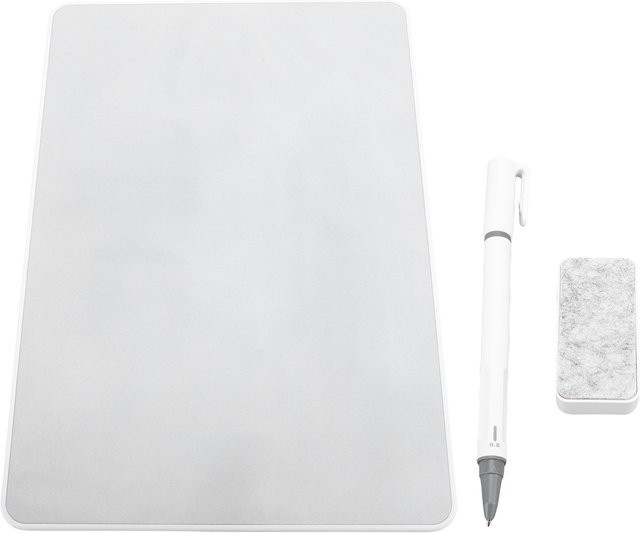 Docooler A4 Magnet-Schreibtafel Whiteboard in Weiß zum Zeichnen und Notieren - Bild 1